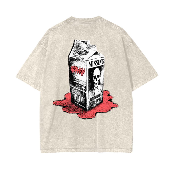 ORPHAN - MILK CARTON RED PUMP COVER -🏴‍☠️