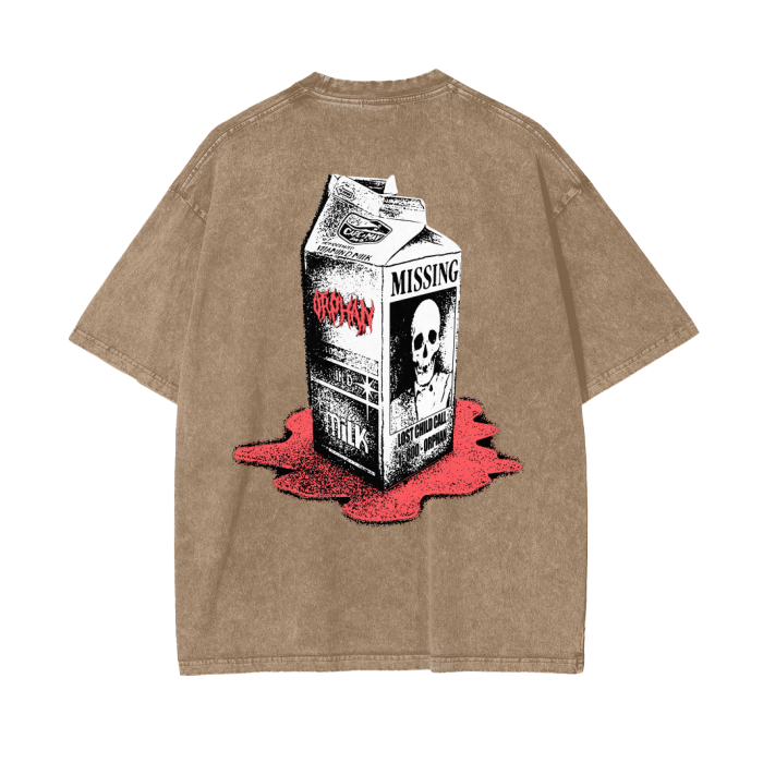 ORPHAN - MILK CARTON RED PUMP COVER -🏴‍☠️