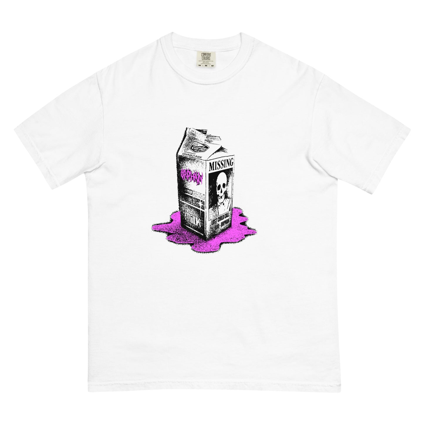 Divine EYE FUCHSIA MILK CARTON TEE